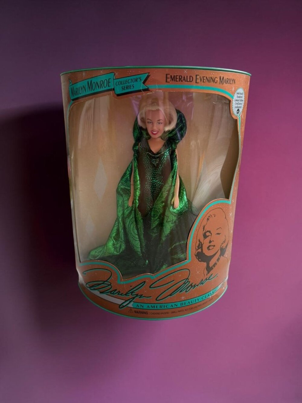 MARILYN MONROE Emerald Evening Marilyn Doll NEW NIB